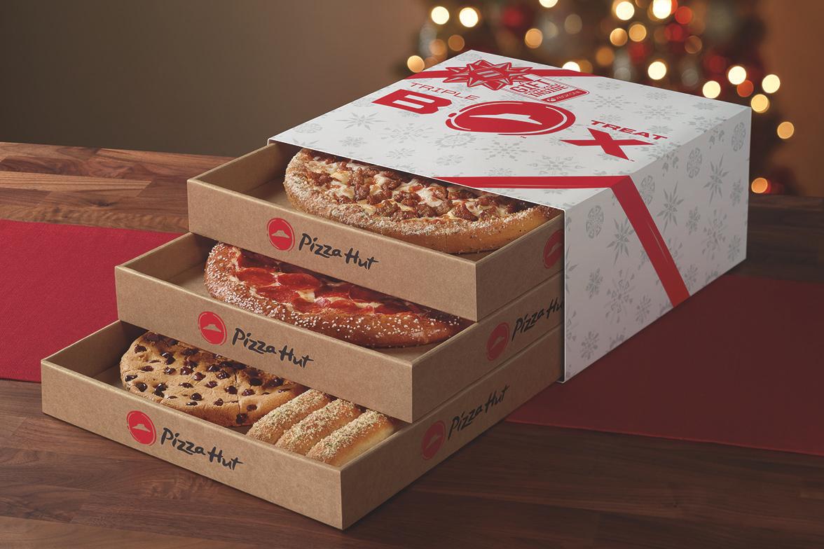 Pizza Hut on X: The Triple Treat Box is here for the holidays