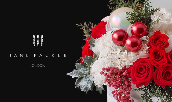 TLCInt's tweet photo. Impression Flora has launched their online @JanePackerTweet 2016 #Christmas collection with the theme of ‘Holiday Game’ #Japan #janepacker https://t.co/fHVr1KUfz5