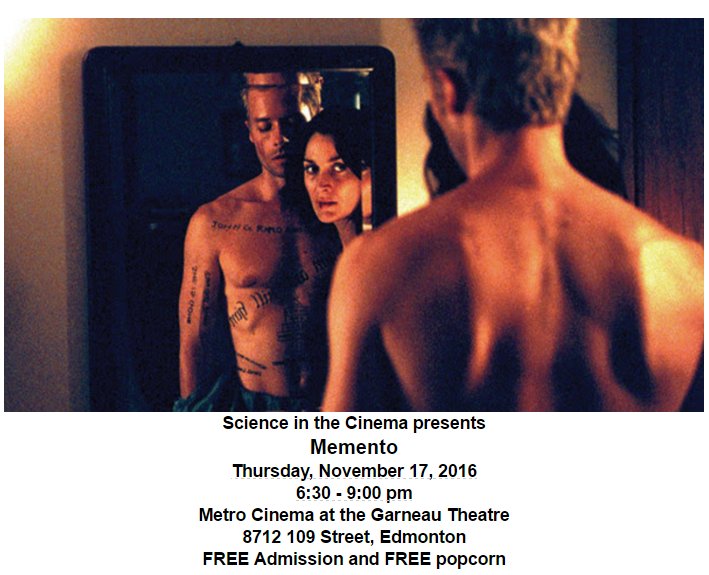 C Vandenberghe (@c_vandenberghe) on Twitter photo It's almost time again for #ScienceintheCinema, join <a href="/UAlberta_FoMD/">UAlberta Med & Dent</a> & <a href="/AHHMUAlberta/">UofA MedHumanities</a> for Memento November 17! facebook.com/events/6676568… It's almost time again for #ScienceintheCinema, join <a href="/UAlberta_FoMD/">UAlberta Med & Dent</a> & <a href="/AHHMUAlberta/">UofA MedHumanities</a> for Memento November 17! facebook.com/events/6676568…