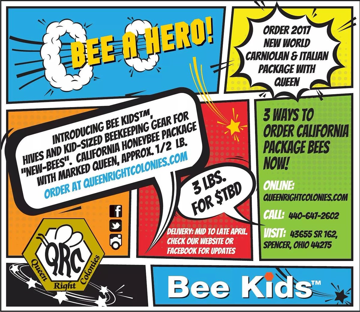 qrcltd's tweet image. Check out our latest ad. #packagebees #beeshipping #honeybee #carniolanbees #italianpackages