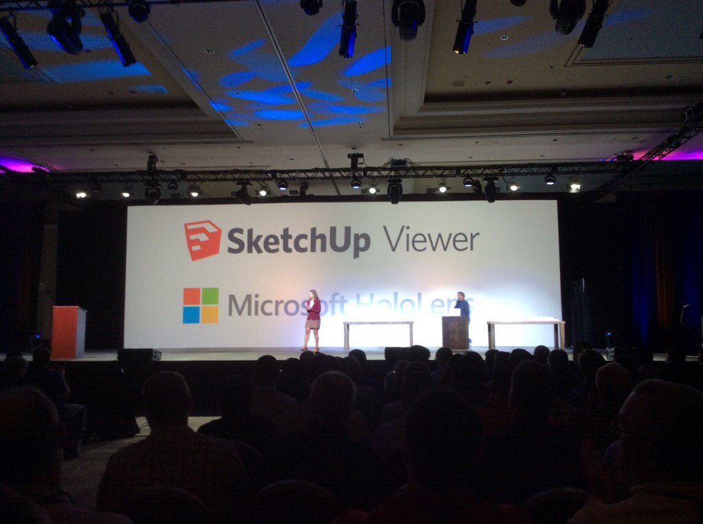 Saw a impressive demo this morning of <a href="/HoloLens/">Microsoft HoloLens</a> integrated in construction engineering #DimensionsUC - chapeau