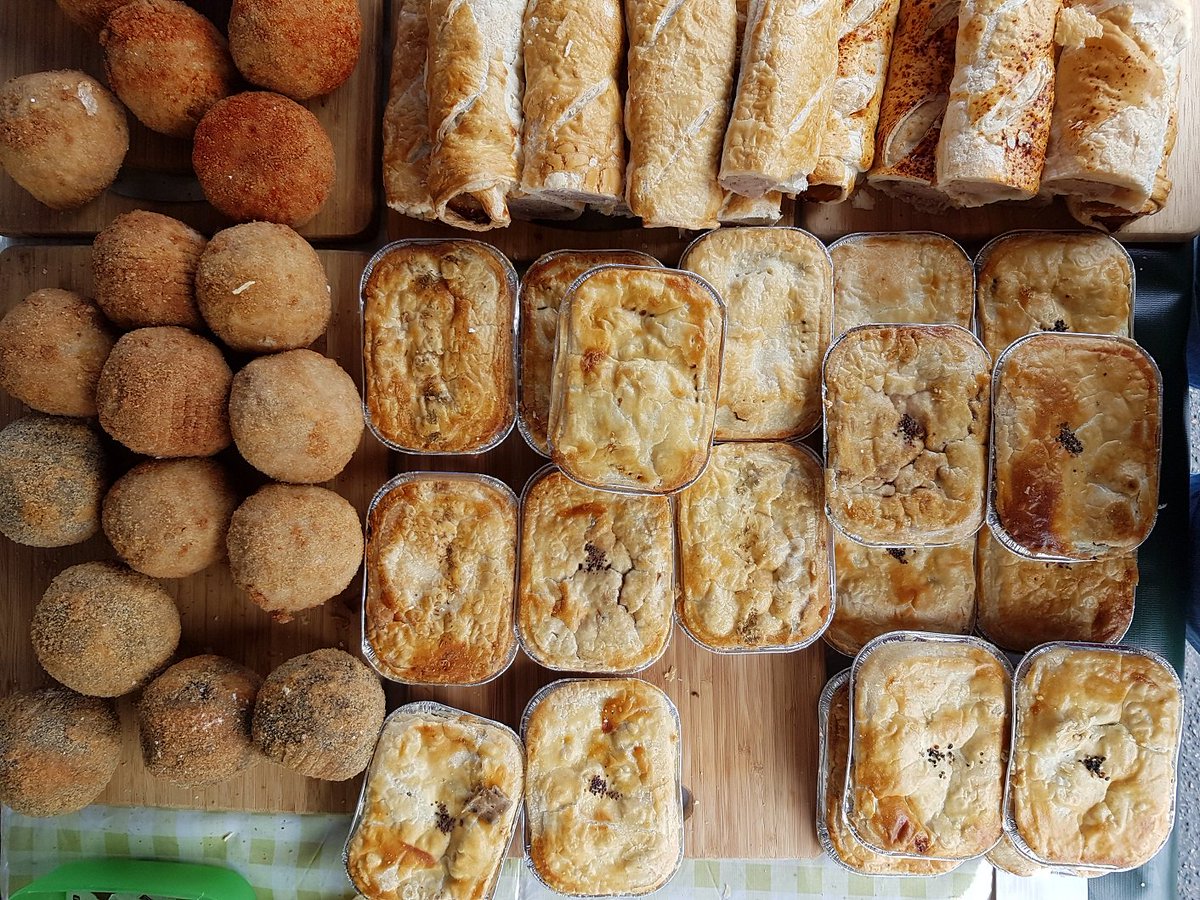 High Road market (@highroad_mkt) on Twitter photo A great selection of #pies #sausage rolls and #scotch #eggs <a href="/Dees_Pies/">Dee's Pies</a> <a href="/ForMumsChiswick/">ForMums Chiswick</a> <a href="/chiswickcc/">Chiswick Christian Centre</a> A great selection of #pies #sausage rolls and #scotch #eggs <a href="/Dees_Pies/">Dee's Pies</a> <a href="/ForMumsChiswick/">ForMums Chiswick</a> <a href="/chiswickcc/">Chiswick Christian Centre</a>