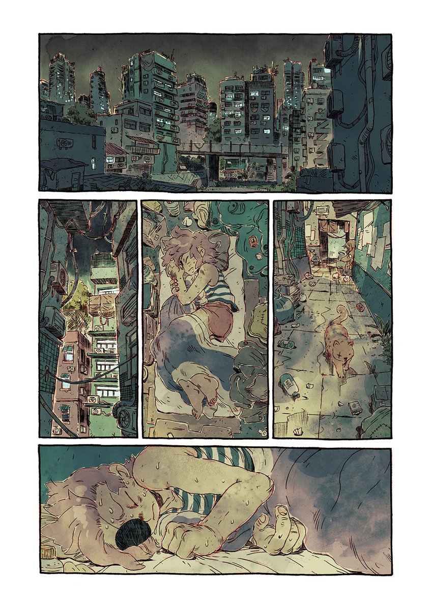 Guillaume Singelin Working Hard On Ptsd With 01firstsecond I Take A Lot Of Time On It But I M Always Excited To Draw It