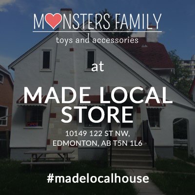 LoveMonsterLand's tweet photo. We are in Made Local Store! <3
#madelocal #yeg #edmonton #ShopLocal https://t.co/cFP6K9JMpm