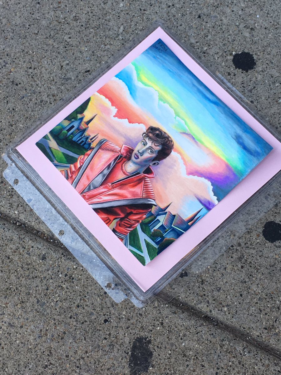 troyesivan_mi's tweet photo. Fan art in line @fionalikescats https://t.co/xnmjcSJCMY