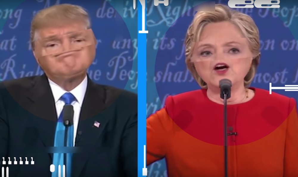 consequence's tweet photo. #AphexTwin teases #DayForNight performance — his first US show in almost a decade — with weird #Election2016 video: https://t.co/j5ObF6trA7 https://t.co/8iwyomDHUd