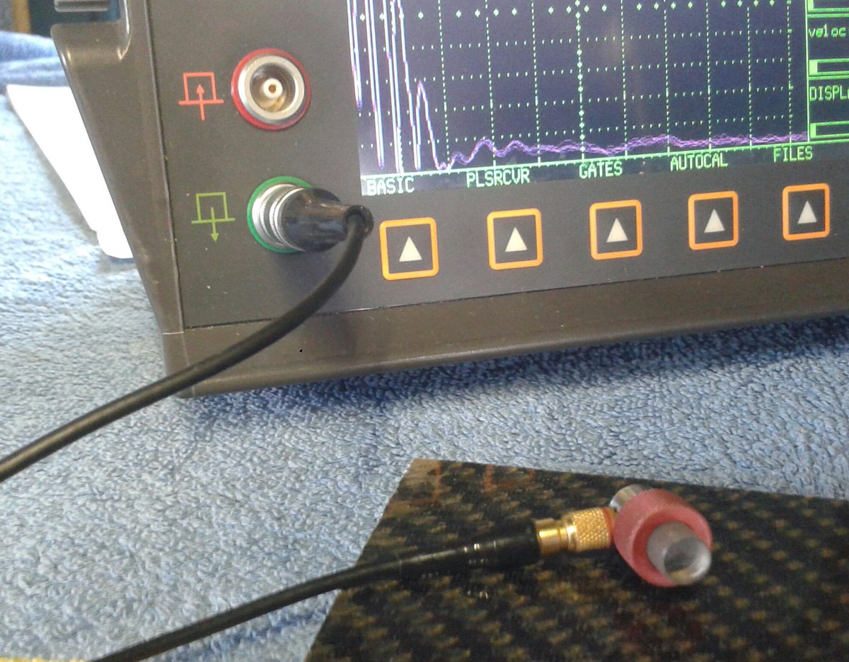 Donardcc's tweet image. Ultrasound testing at Donard HQ. #customcarbon #cycling #madeinNI