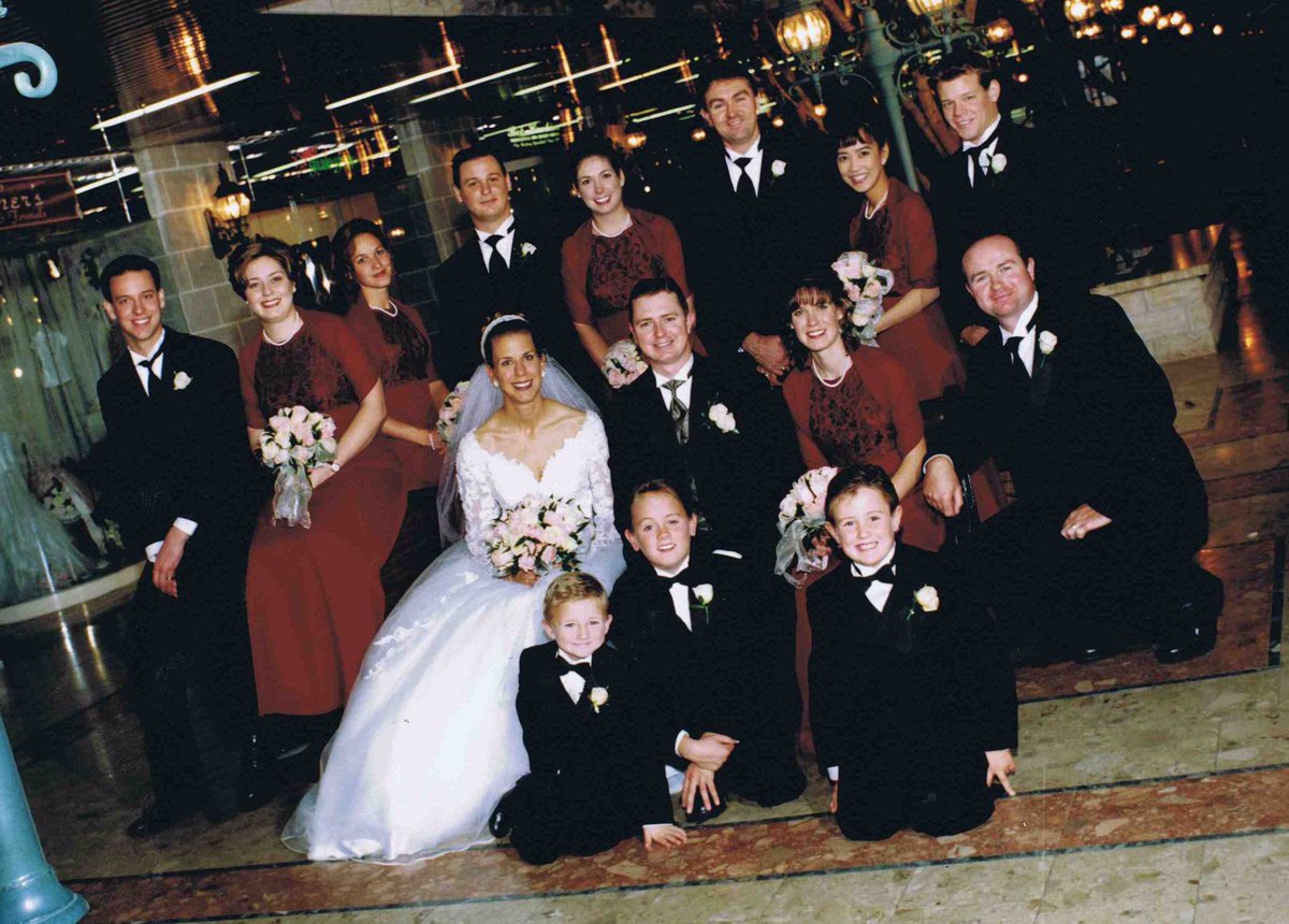 18 years ago today I married the girl of my dreams!  She is even more beautiful today.  Happy Anniversary Lisa!