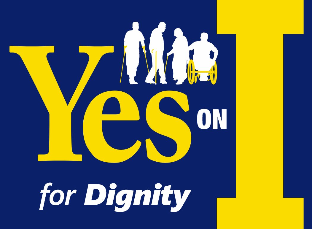 MOWSF's tweet photo. Tmw @ the polls #VoteYesPropI to ensure our seniors have the support they need to age safely & w/ dignity in their own homes. #SFDignityFund https://t.co/lskHdNFMp3