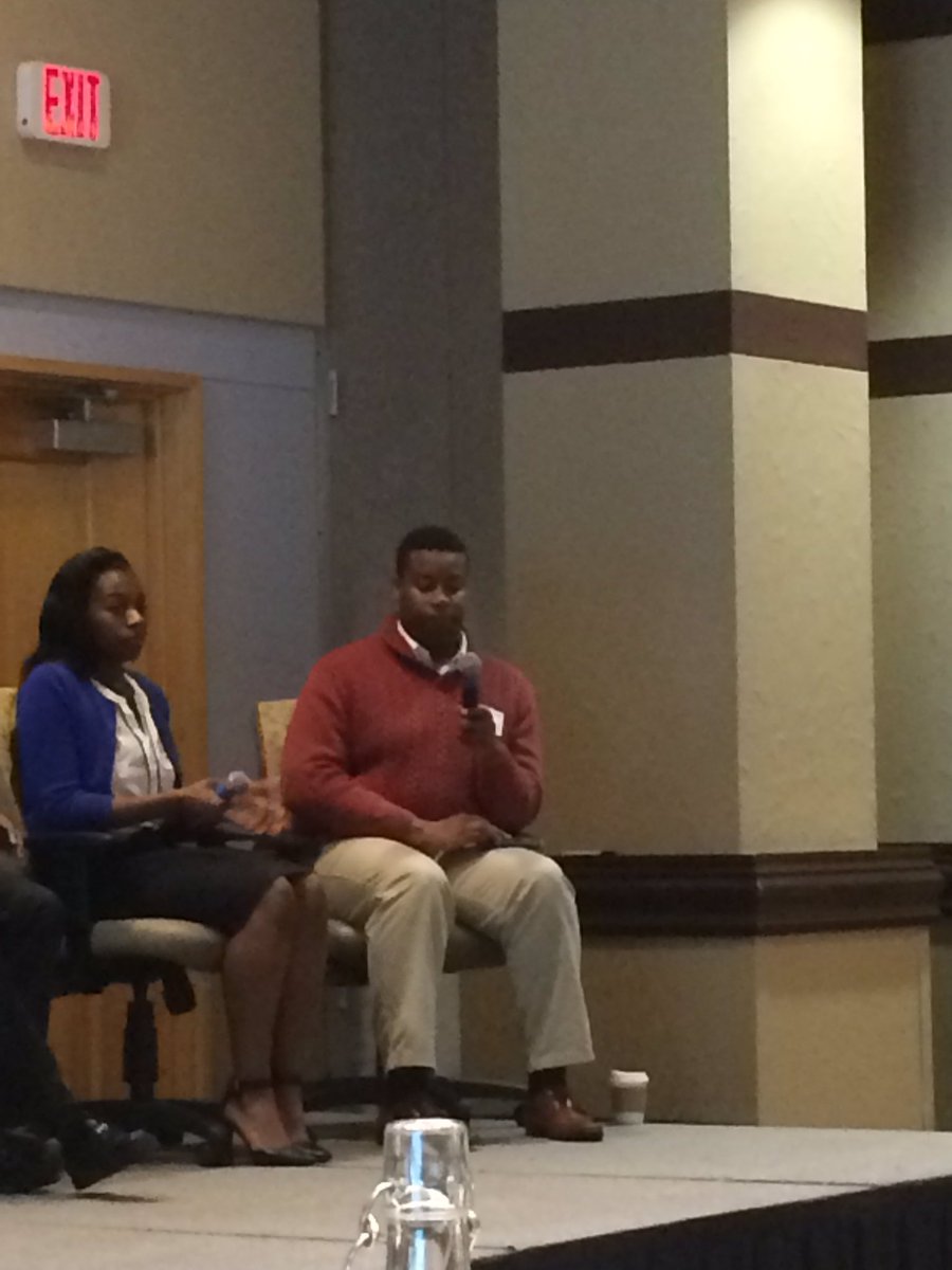 Eboni_RoseT's tweet photo. Student on his experiences through @UrbanAlliance: "It was an honor and a privilege." #GradNation #GradPathways https://t.co/gQ8QWFCBc8