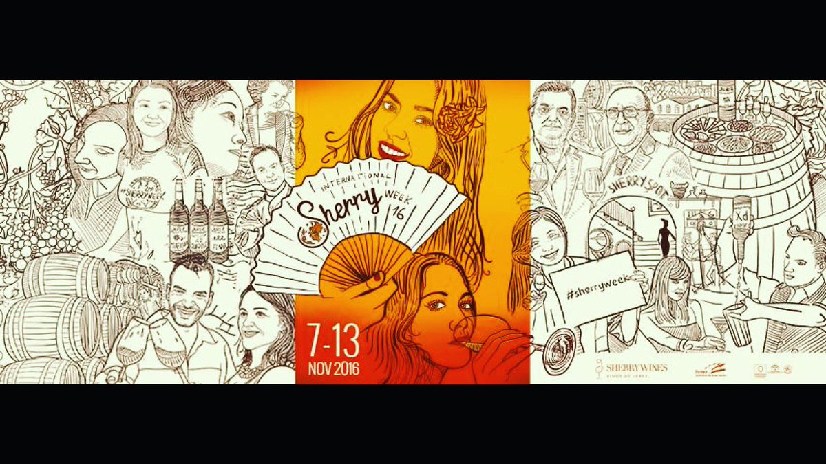 Sherryfest's tweet photo. International Sherry Week 2016 starts today! Check out all the exciting events near you: https://t.co/44YiJJQfZy #sherryweek @SherryWines https://t.co/qxkpUHokUA