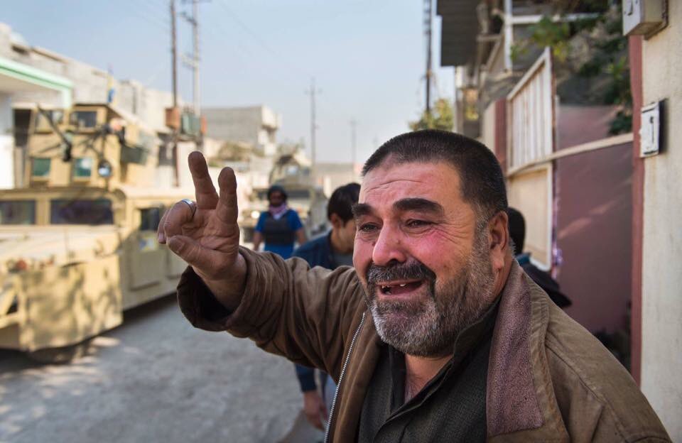 AbbasFirqah's tweet image. فرح اهالي #الموصل بالتحرير #من_حاربنا_حار_بنا