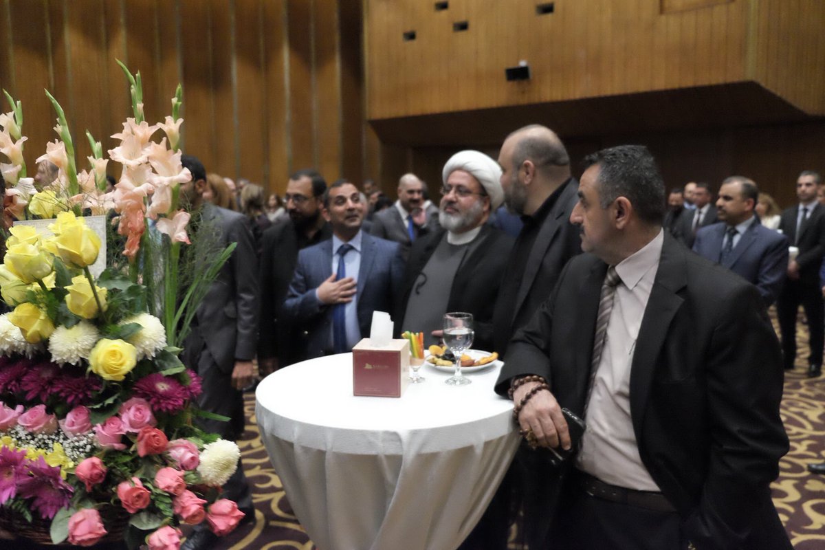 Armenia_in_IQ's tweet photo. #Armenian embassy in #Baghdad hosted a reception celebrating 25 anniversary of #Armenia's #independence
#iraq #independence25 https://t.co/jEa1F5mnYW