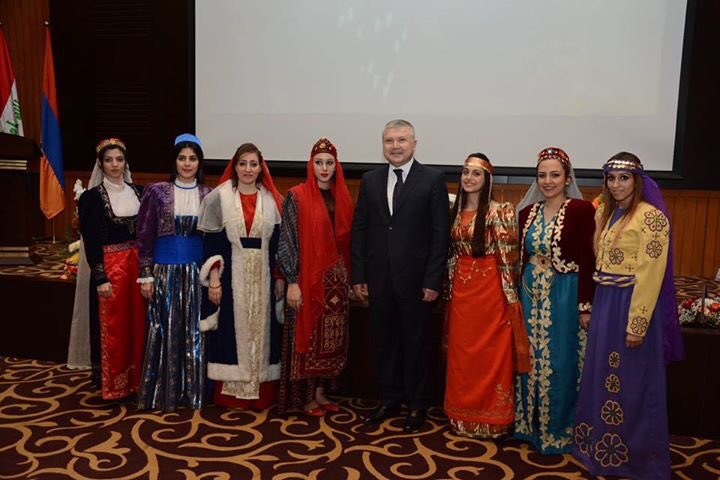 Armenia_in_IQ's tweet photo. #Armenian embassy in #Baghdad hosted a reception celebrating 25 anniversary of #Armenia's #independence
#iraq #independence25 https://t.co/jEa1F5mnYW