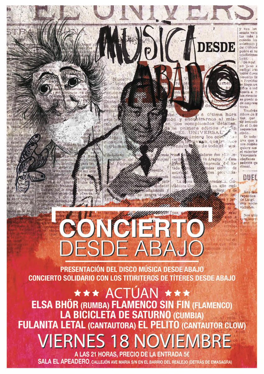 Presentación del disco “Música desde Abajo” libertadtitiriteros.org/presentacion-d…