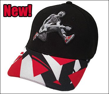 Eddie Van Halen "5150" Baseball Cap EVH Hat Striped NEW Official