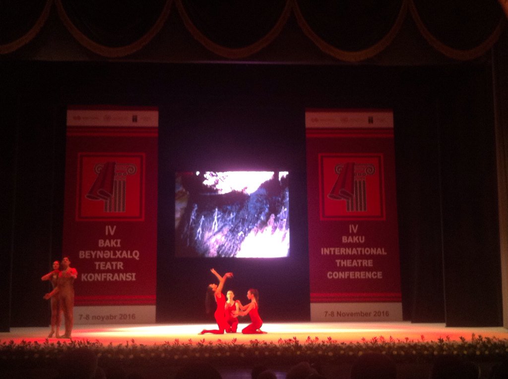AxelWech's tweet photo. IV International Theater Festival in Baku has been opened! Topic: multiculturalism and theater https://t.co/lgWMrHLXOc