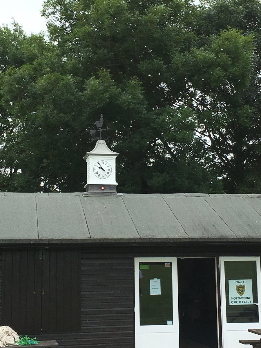 Exteriorclocks's tweet photo. Clock tower fitted for @HolybourneCC for more designs click on the link https://t.co/amJ5BZI8ee https://t.co/JJXlh0xr4d