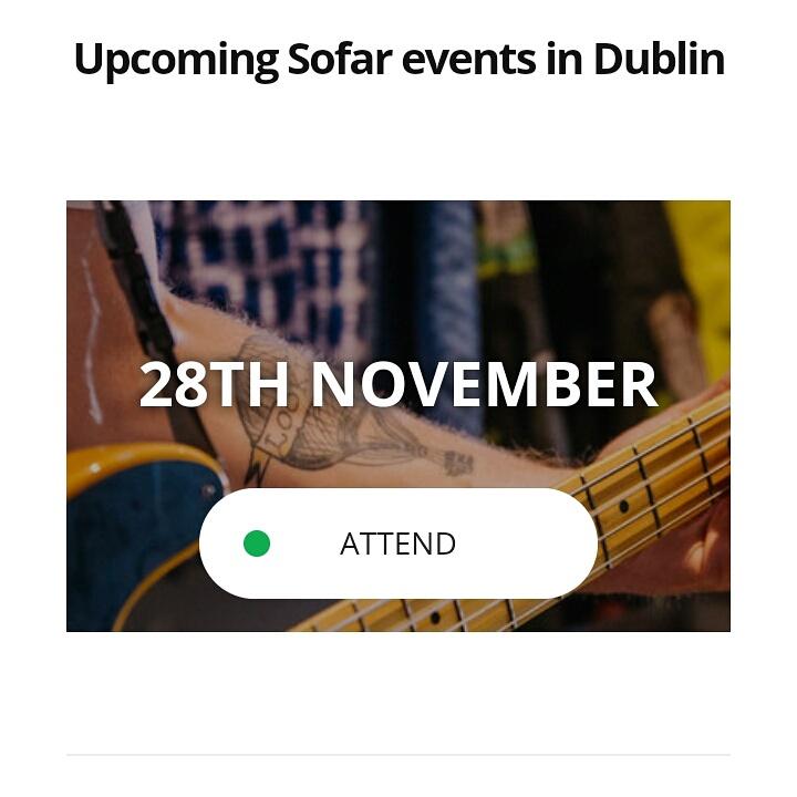 Sofar Sounds Dublin tweet media