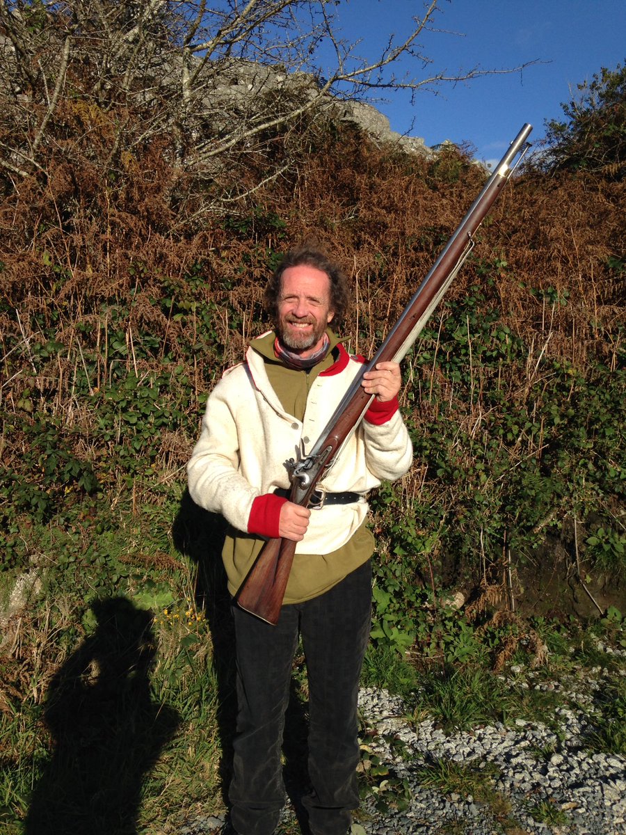 StuartLyddon's tweet image. Musket training in Constantine, a whole lot of fun with lovely sunny weather and local tasty pastie for lunch. Thank you Cornwall.