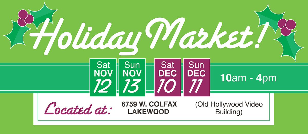 Come on down to #LamarStationPlaza and check out the Holiday Farmers Market
 with over 30 Local Artists.