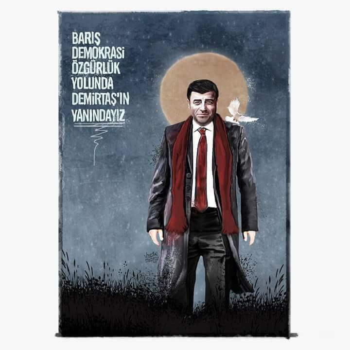 Bir Demirtaş içerde 6 milyon Demirtaş dışarda bilginiz olsun.

#DemirtaşaSelamOlsun