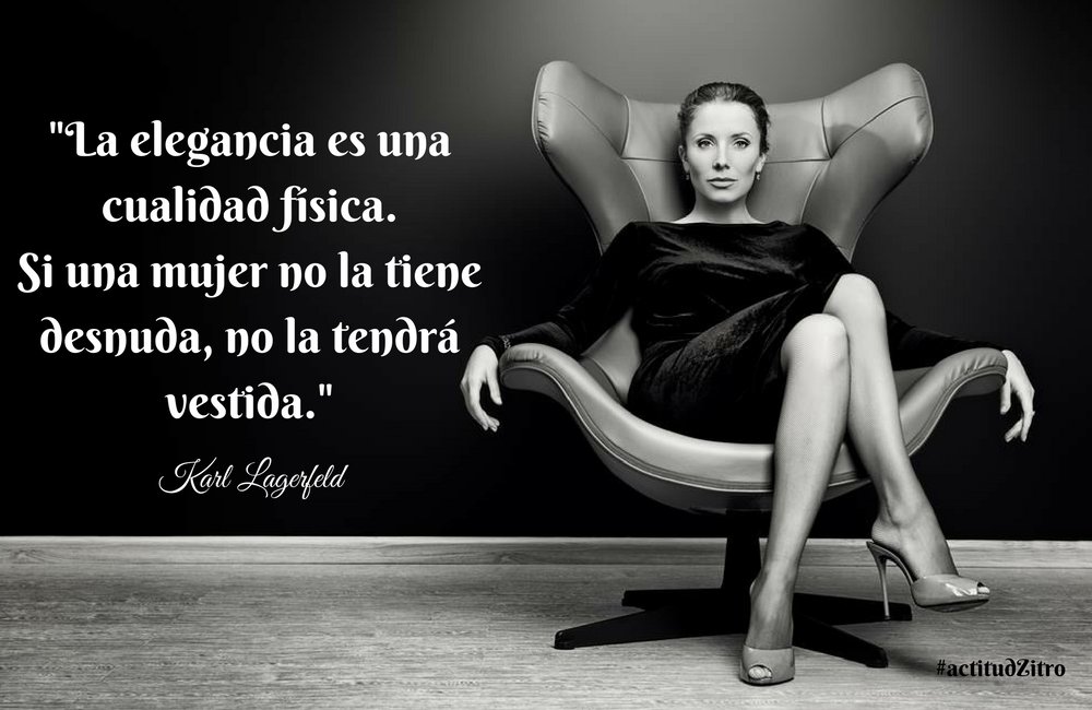 ZitroImagen's tweet photo. ¡Cuánta razón tiene nuestro querido #KarlLagerfeld! #FelizLunes #actitudZitro https://t.co/LKHVkC9BYX