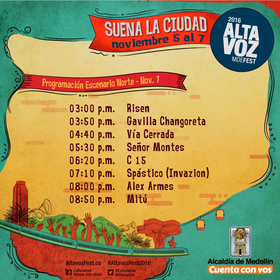 Chava_Rock's tweet photo. Hoy Manuel y Omar de @LATREMENDAKORTE invitados de @ViaCerradaSka en @Altavozfest Colombia
#AltavozFest2016 con todo el #LatinSonSabrosong. https://t.co/mx3Has2gB4