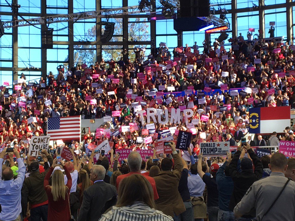 LIVE Stream: Donald Trump Rally in Raleigh, NC 11/7/16