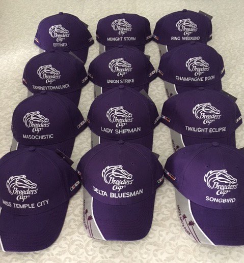 AfterFinishLine's tweet image. TY BC trainers/owners for donating hats for fundraiser to raise $$ 4 OTTBs. 40+ hats &amp;amp; more coming. Interested, dawn@afterthefinishline.org