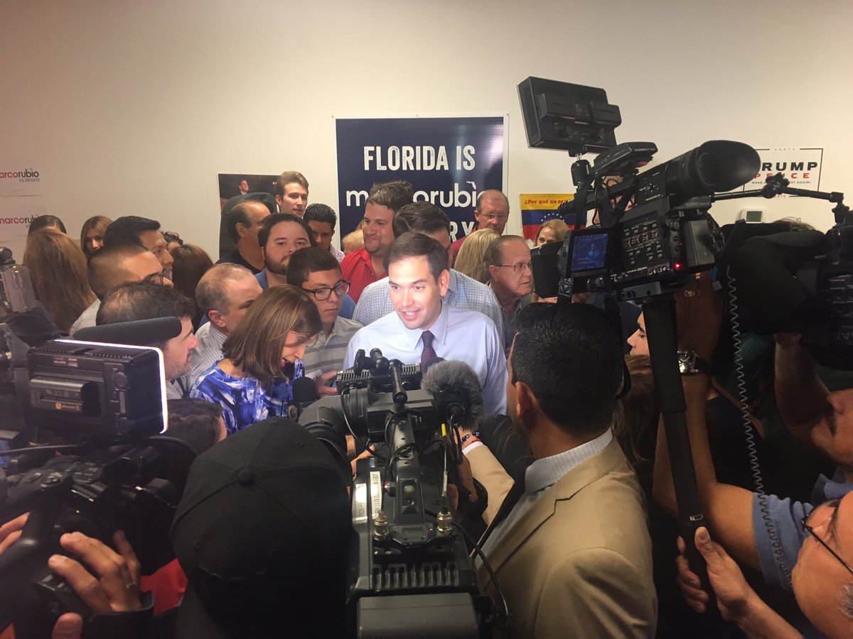 ericwilson's tweet photo. .@marcorubio just thanked our awesome @TeamMarco volunteers from around the country. Let's win this! #FLSen https://t.co/09t9RDWI4K