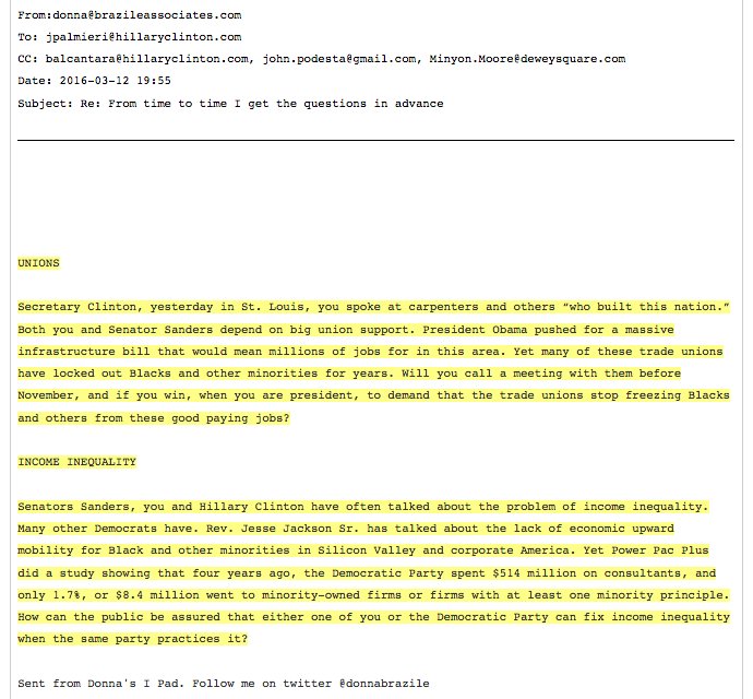 MysticPhoeniix's tweet photo. 2 more Qs in advance!!
"Sent from Donna's I Pad"
https://t.co/30D5ljm1iB
#PodestaEmails34

#HillaryCHEATS
#HillaryBADforAmerica

#VoteTrump https://t.co/9DEJ39YATR