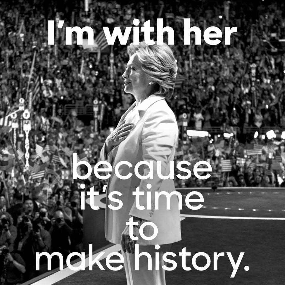 Gators4Hillary's tweet photo. Ok Gators. This is it. We have the chance to make history tomorrow. Let's win this thing!! #StrongerTogether #ImWithHer #MadamePresident https://t.co/OCJfRqJn7E