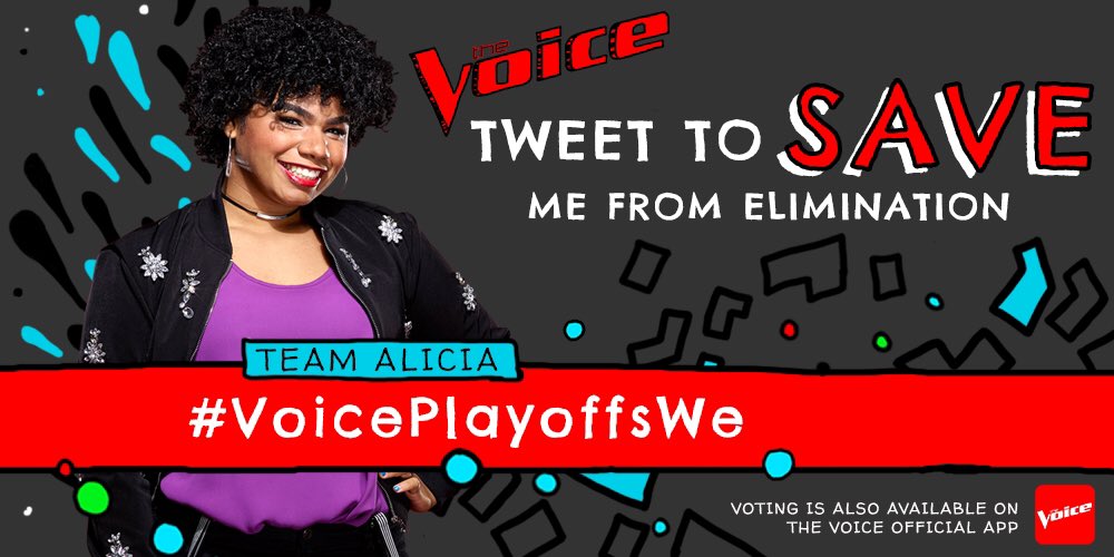 wemusic's tweet image. RT to save me from elimination now! #VoicePlayoffsWe