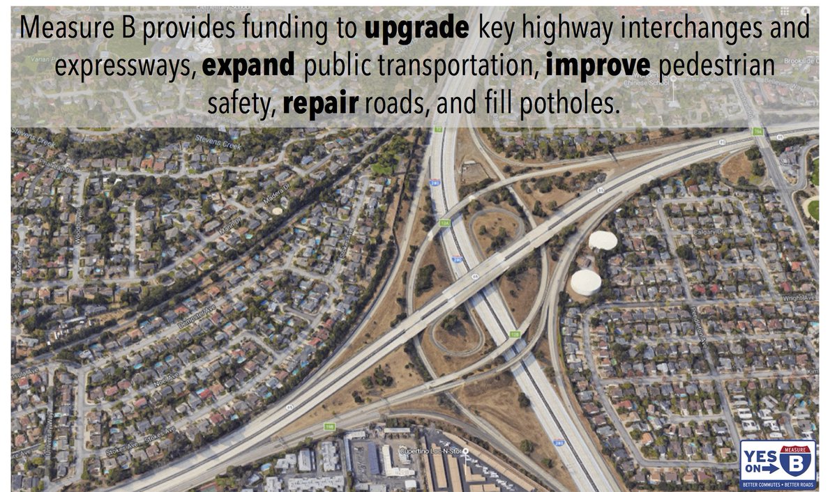 YesMeasureB's tweet image. Let’s get moving! #YesMeasureB will move thousands of people across #SantaClaraCounty. @SVLeadershipGrp @SCCgov
