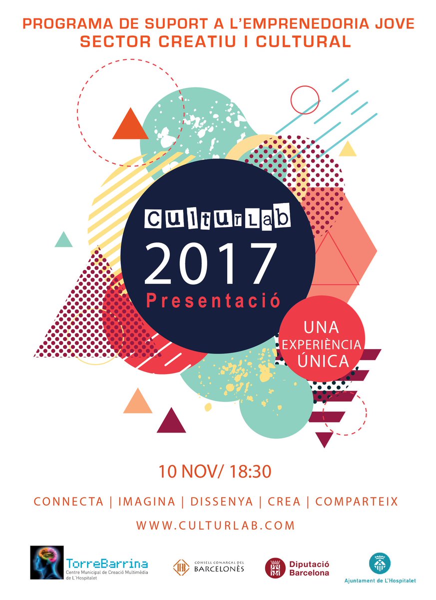 torrebarrinalh's tweet photo. Join us!!#culturlab dissenyat per a generar una comunitat de creadors artistes de #LH amb ànim d'aixecar projectes culturals col·laboratius https://t.co/C2umxsqlmG