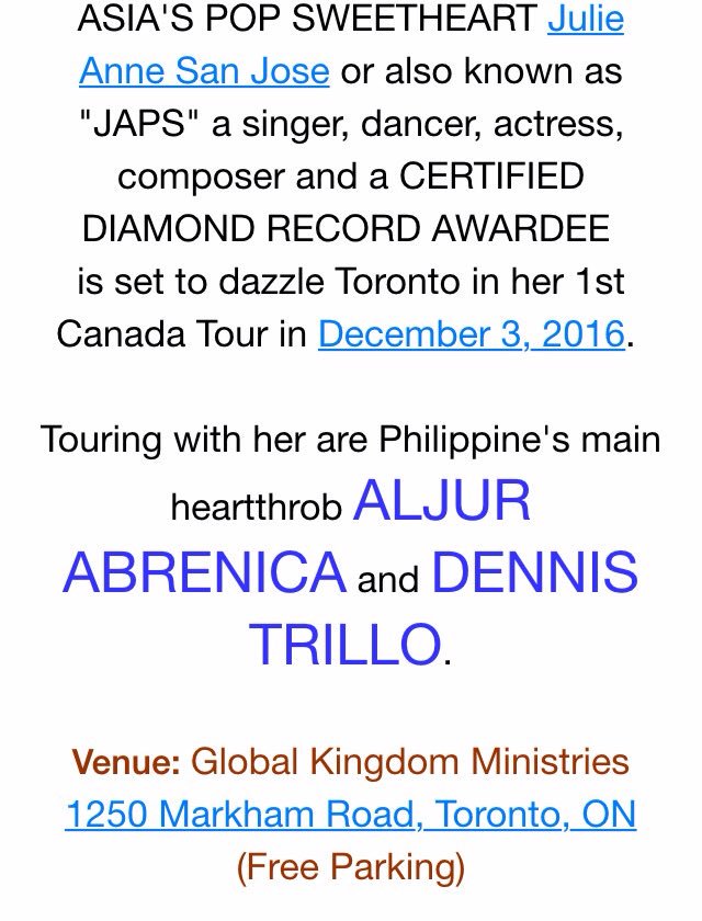 kapusointoronto's tweet photo. Special Guests:
#ALJUR ABRENICA @iamAJabrenica and #DENNIS TRILLO

(3) https://t.co/jdLqR467xg