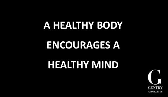 Gentry Daily - 'Healthy Body, Healthy Mind' is part of a new campaign for a Fitness Concepts Business Gentry Associates is working with.