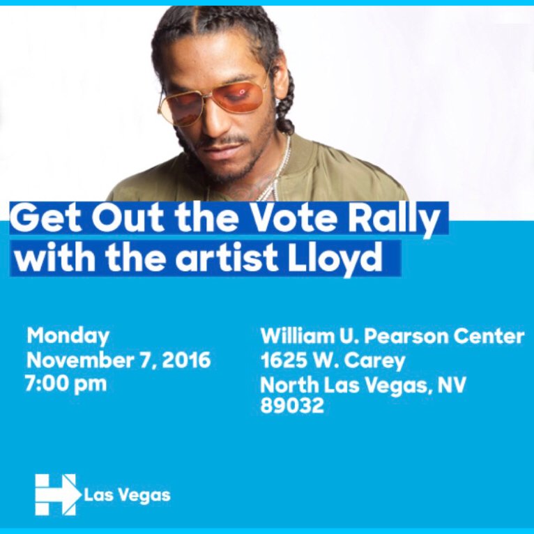 This #election is too important to stay home! Casting your #vote is like a great 1-2 #punch! Join <a href="/Lloyd_YG/">Lloyd</a> at #pearson #tonight! #GOTV