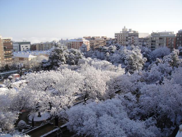 CondondeJaen's tweet photo. Aprovechando el frío, y las primeras nevadas en la Provincia de Jaén, os dejo unas fotos de la última gran nevada en la Capital, en 2010: https://t.co/DUxMrG8Wj3