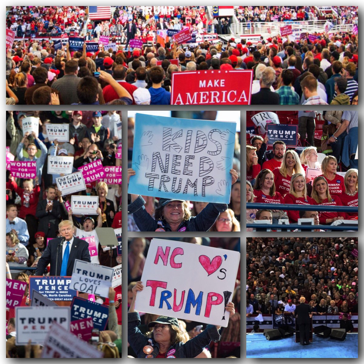 realDonaldTrump's tweet image. I love you North Carolina- thank you for your amazing support! Get out and VOTE.GOP tomorrow!
Watch: facebook.com/DonaldTrump/vi…