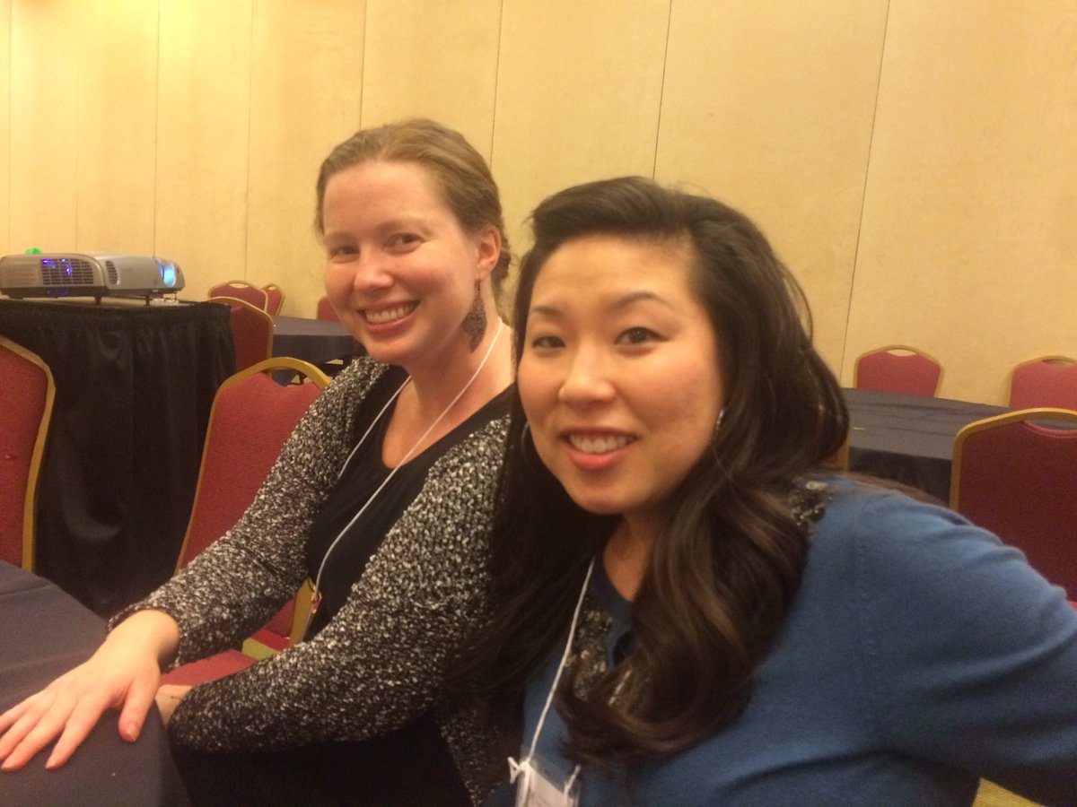 rickahudson's tweet photo. With Christine and Jean at ICTM. #2016ICTM https://t.co/EhoVmGhBdE