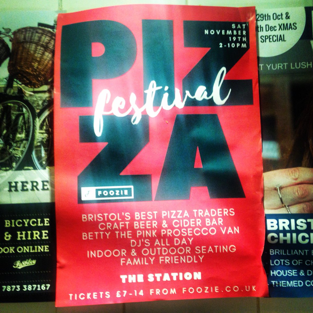 On Saturday November 19th we'll be @FoozieBristol Pizza Festival. You can get tickets and find out more here! foozie.co.uk/event/pizza-be…