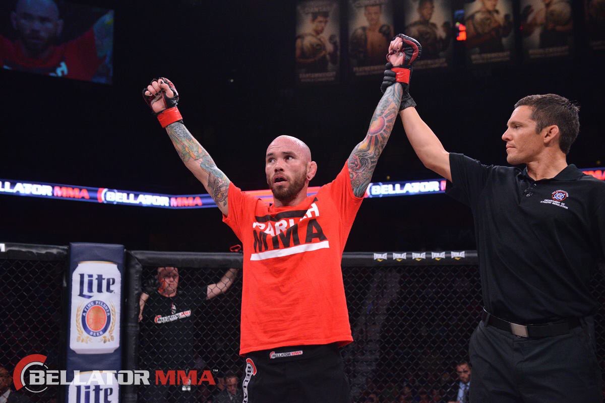 BellatorMMA's tweet photo. .@scottclevemma is back to coheadline  #Bellator164 !!!

Peep 👀his highlights ➡️➡️https://t.co/mNbxxBgv46 https://t.co/68VjsXeKd8