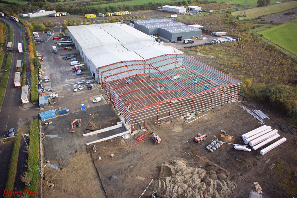 PointProDrone's tweet photo. Coming along nicely! #drone #construction https://t.co/ABBgoawadv