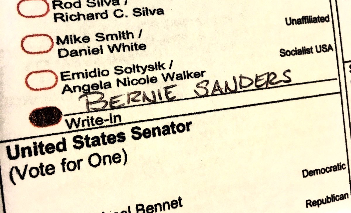 ApolloTheVictor's tweet image. Rock the vote. Got mine in. #writehimin