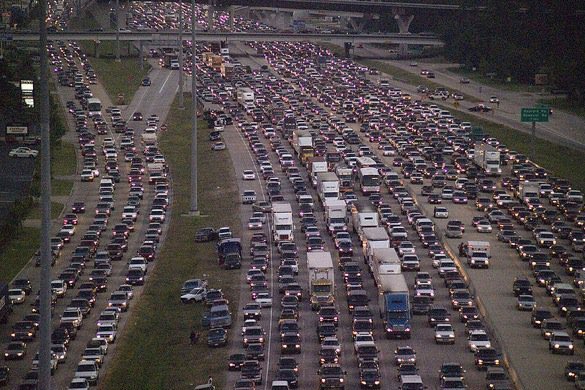 Burbo2x's tweet image. Houston Traffic #MannequinChallenge