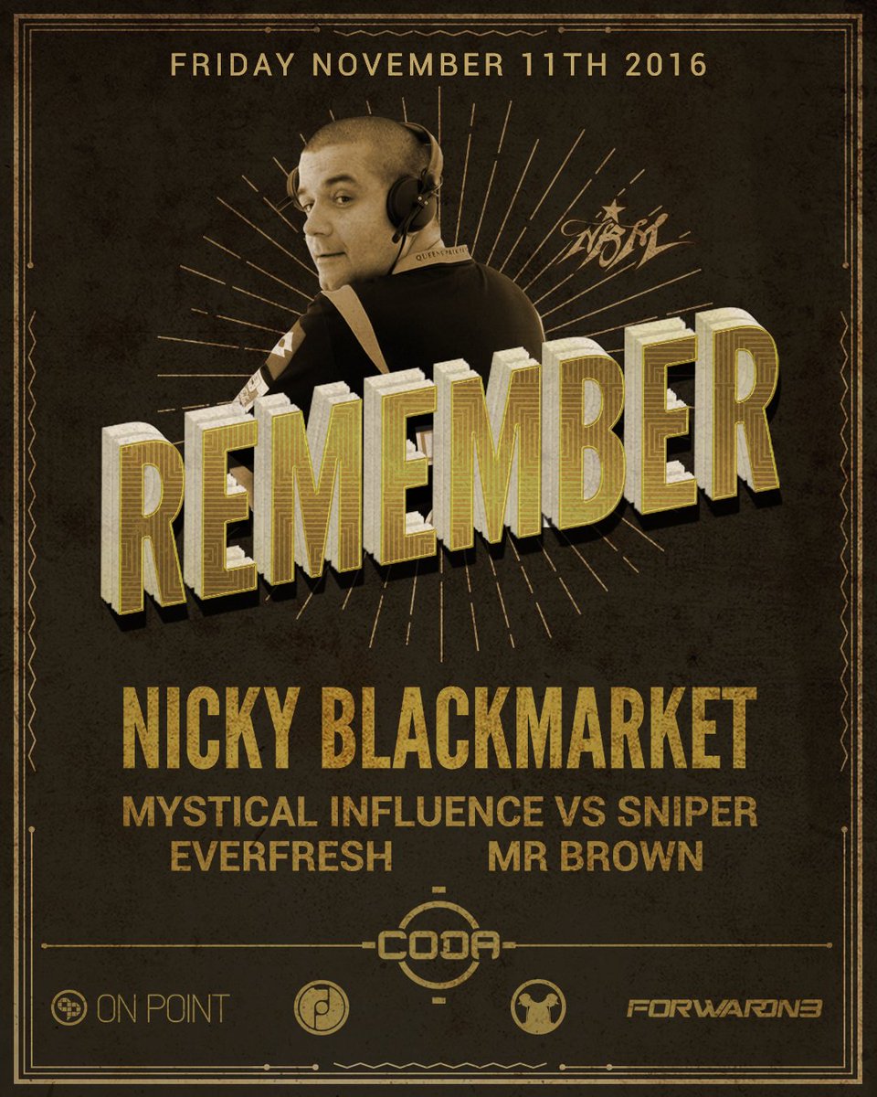 torontojungle's tweet photo. This Friday! @PatrickMystical  @djeverfresh @nickyblkmkt @CodaToronto @dj_mrbrown https://t.co/fTS73qL9lA