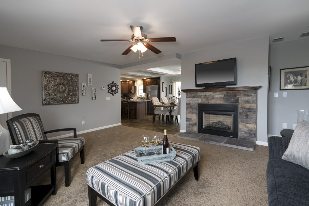 Our New Cambridge 2 HX327A Cozy Living Space