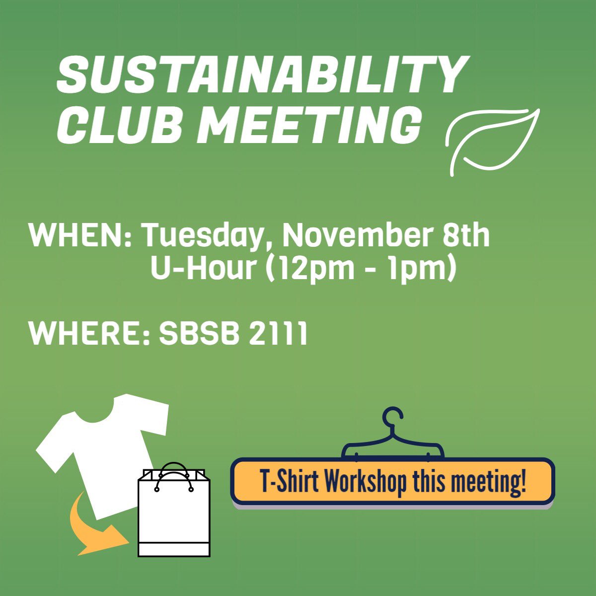 CSUSMSustain's tweet photo. Hope to see you there! https://t.co/RxOdOMK3uZ